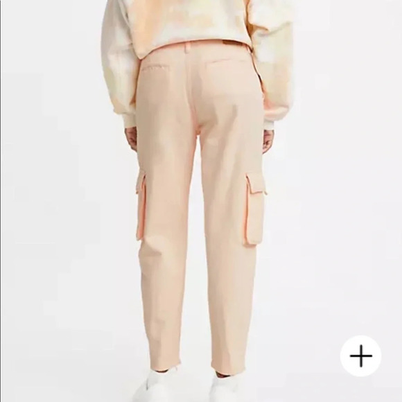 NWT Levis Loose Cargo Pant Size 31 Spring Pastel Cotton Cargo Pants - Picture 3 of 15